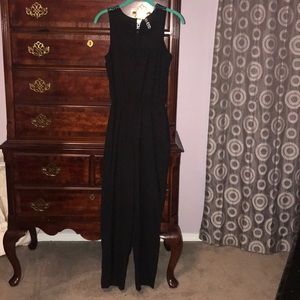 EUC black sleeveless jumpsuit!!
